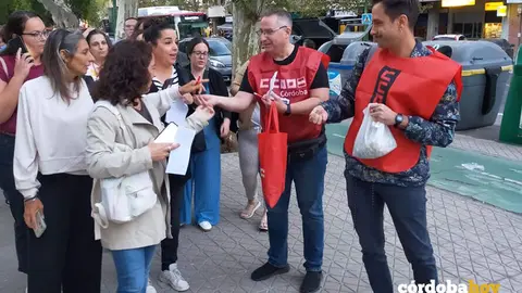 Apoyo de CCOO a las personas opositoras a la oferta p&uacute;blica de empleo del SAS en Sevilla