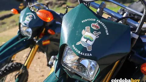 Motocicletas del Seprona FOTO GUARDIA CIVIL