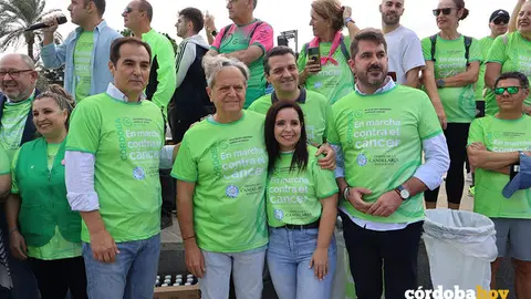 Jos&eacute; Antonio Nieto (izquierda) en su participaci&oacute;n en la carrera de la AECC