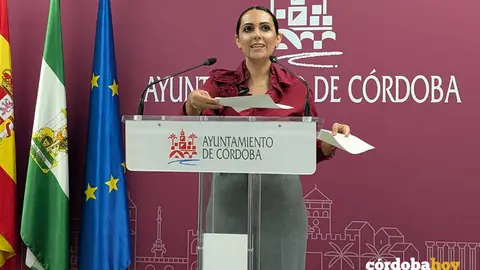 La concejala socialista Mamen Gonz&aacute;lez FOTO PSOE