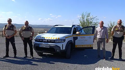 El nuevo veh&iacute;culo del Servicio de Vigilancia de Caminos de la Campi&ntilde;a Sur FOTO MANCOMUNIDAD CAMPI&Ntilde;A SUR