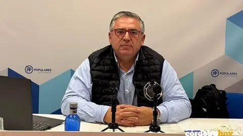 El diputado nacional del PP de C&oacute;rdoba y alcalde de A&ntilde;ora, Bartolom&eacute; Madrid FOTO PP