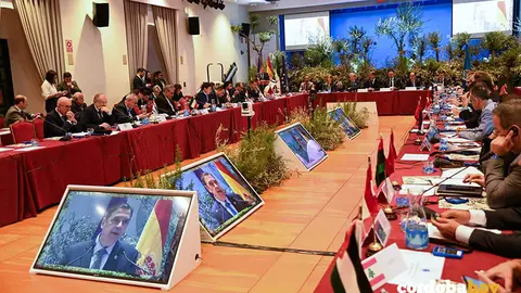 El ministro de Agricultura, Pesca y Alimentaci&oacute;n, Luis Planas, interviene en el encuentro del Consejo Ole&iacute;cola Internacional (COI) en C&oacute;rdoba FOTO SUBDELEGACI&Oacute;N DEL GOBIERNO