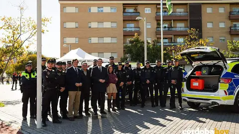 Presentaci&oacute;n de la 'Unidad Rayo' de Polic&iacute;a Local para el Distrito Sur, en una imagen de archivo FOTO AYUNTAMIENTO DE C&Oacute;RDOBA