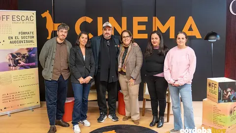 Celebraci&oacute;n de la s&eacute;ptima jornada de la IV Semana del Cine de C&oacute;rdoba, Cinema 25, con la mesa redonda 'Cinema Talks- Encuentro Off Escac', con la presidenta del Imdeec, Blanca Torrent. FOTO AYUNTAMIENTO DE C&Oacute;RDOBA