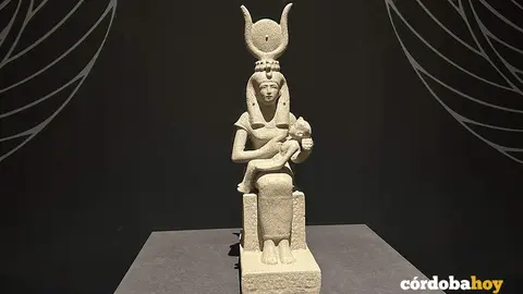 Una de las piezas que hay en la exposici&oacute;n sobre Egipto en C&oacute;rdoba, en una imagen de archivo