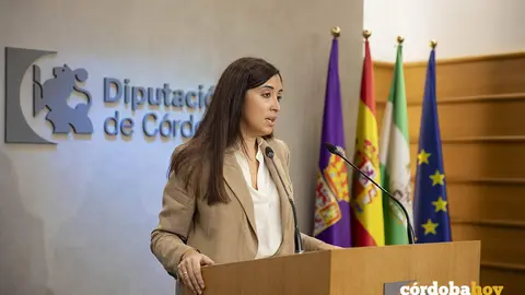 La diputada de Hacienda y Fondos Europeos de la instituci&oacute;n provincial, Ana Rosa Ruz FOTO DIPUTACI&Oacute;N DE C&Oacute;RDOBA