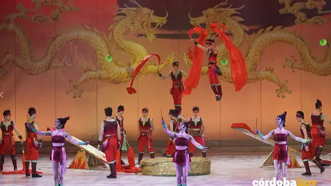 Un espect&aacute;culo del Gran Circo Acrob&aacute;tico de china FOTO IMAE