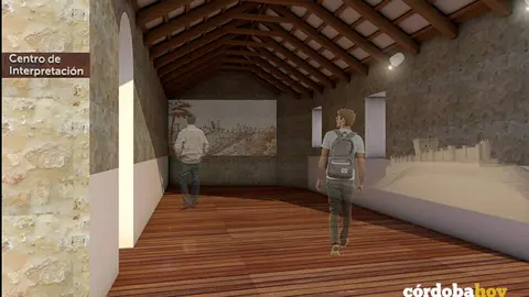 Imagen de c&oacute;mo quedar&aacute; el Centro de Interpretaci&oacute;n del Castillo de Hornachuelos FOTO AYUNTAMIENTO DE HORNACHUELOS