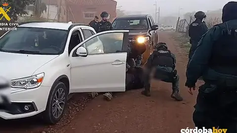 Operaci&oacute;n Albus de la Guardia Civil en Pe&ntilde;arroya-Pueblonuevo FOTO GUARDIA CIVIL