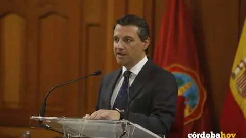 Jos&eacute; Mar&iacute;a Bellido, en el debate sobre el estado de la ciudad FOTO RAFA MELLADO SENIOR