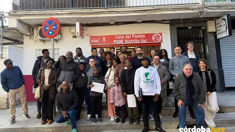 Encuentro celebrado en la agrupaci&oacute;n socialista del Distrito Sur de C&oacute;rdoba FOTO PSOE DE C&Oacute;RDOBA