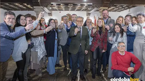 Tradicional desayuno navide&ntilde;o a los medios de comunicaci&oacute;n cordobeses en la Diputaci&oacute;n FOTO DIPUTACI&Oacute;N DE C&Oacute;RDOBA