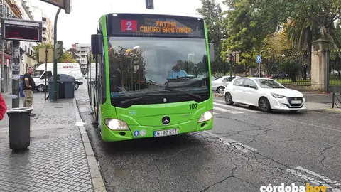 Un autob&uacute;s de Aucorsa, en una imagen de archivo
