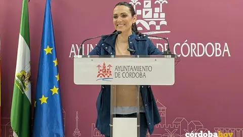 La viceportavoz del Grupo Municipal Socialista, Mamen Gonz&aacute;lez FOTO PSOE