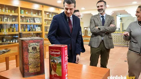 Deoleo inaugura el 160 aniversario de su marca Carbonell den Alcolea FOTO AYUNTAMIENTO DE C&Oacute;RDOBA