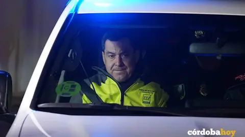 Llegada de Juanma Moreno al lugar del accidente FOTO YOLANDA PEDROSA