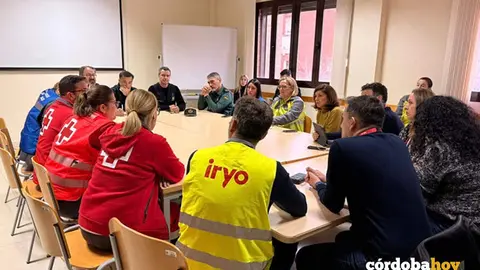 Reuni&oacute;n de coordinaci&oacute;n sobre el accidente ferroviario de Adamuz FOTO JUNTA DE ANDALUC&Iacute;A