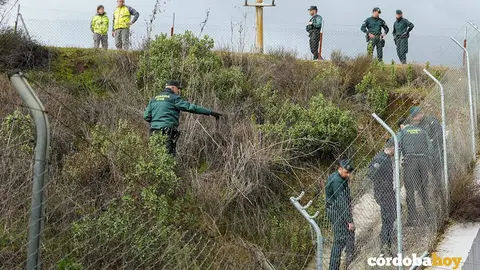 Actuaci&oacute;n de la Guardia Civil en el accidente ferroviario de Adamuz, en una imagen de archivo