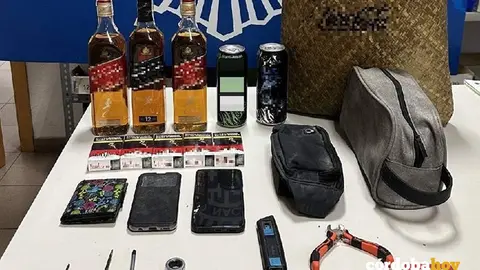 Varios de los objetos recuperados por la Polic&iacute;a nacional FOTO CNP