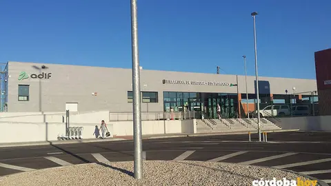 Estaci&oacute;n del AVE en Villanueva de C&oacute;rdoba FOTO PP