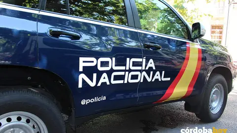 Veh&iacute;culo de la Polic&iacute;a Nacional FOTO CNP