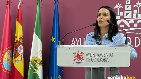 La concejala socialista Mamen Gonz&aacute;lez FOTO PSOE