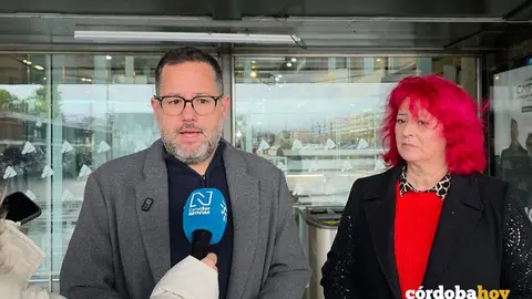 Jos&eacute; Ignacio Garc&iacute;a y Mariv&iacute; Serrano, en C&oacute;rdoba FOTO ADELANTE ANDALUC&Iacute;A