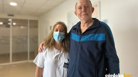 Jos&eacute; G&oacute;mez Prieto, uno de los heridos en el accidente ferroviario de Adamuz, ha recibido hoy el alta m&eacute;dica FOTO HURS