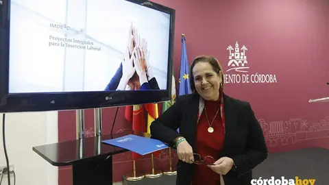Blanca Torrent, presidenta del Imdeec FOTO AYUNTAMIENTO DE CORDOBA