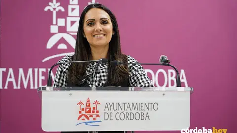 La coportavoz socialista en el Ayuntamiento de C&oacute;rdoba, Mamen Gonz&aacute;lez FOTO PSOE