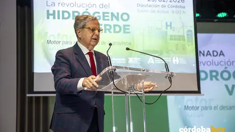 Salvador Fuentes en la jornada 'La revoluci&oacute;n del hidr&oacute;geno&nbsp;verde' FOTO DIPUTACI&Oacute;N DE C&Oacute;RDOBA