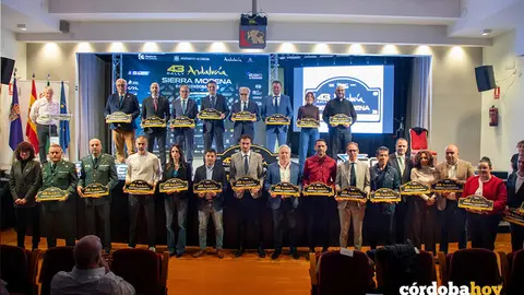 Presentaci&oacute;n del cartel y el recorrido de la 43 edici&oacute;n del Rally Sierra Morena