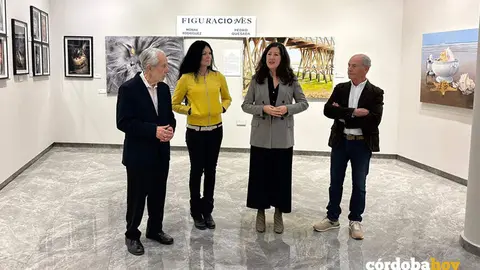 Inauguraci&oacute;n de la exposicion 'Figuraciones' en la sala en C&oacute;rdoba de la Fundaci&oacute;n Caja Rural del Sur FOTO FUNDACI&Oacute;N CAJA RURAL DEL SUR