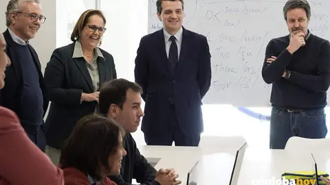 El alcalde de C&oacute;rdoba y la presidenta del Imdeec visitan la Fundaci&oacute;n Prode FOTO AYUNTAMIENTO DE C&Oacute;RDOBA