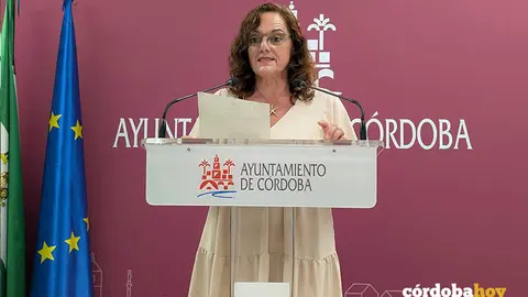La edil del PSOE de C&oacute;rdoba Isabel Bernal, en una imagen de archivo FOTO PSOE