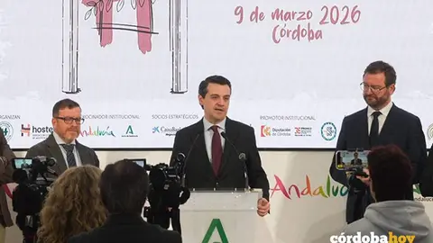 El alcalde de C&oacute;rdoba, Jos&eacute; Mar&iacute;a Bellido, esta ma&ntilde;ana FOTO AYUNTAMIENTO DE C&Oacute;RDOBA