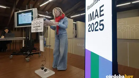 La c oncejala de Cultura, Isabel Alb&aacute;s, presenta el balance del IMA de 2025 FOTO AYUNTAMIENTO DE C&Oacute;RDOBA
