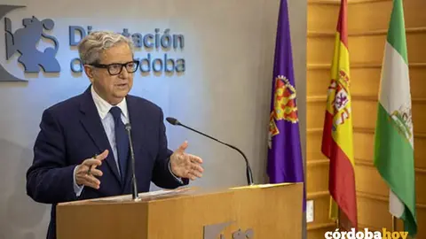 El presidente de la Diputaci&oacute;n, Salvador Fuentes FOTO DIPUTACI&Oacute;N DE C&Oacute;RDOBA
