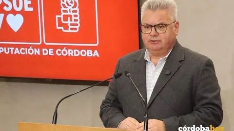 Esteban Morales, portavoz del PSOE en la Diputaci&oacute;n de C&oacute;rdoba FOTO PSOE