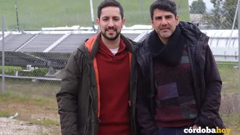 Los investigadores Juan Antonio Bellido y Javier Est&eacute;vez FOTO UCO