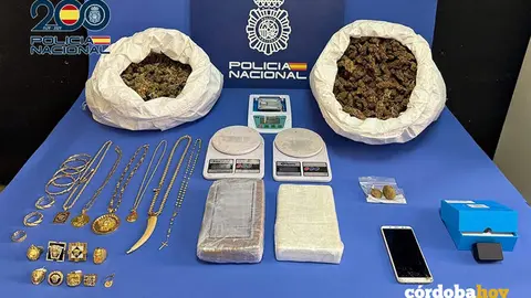 Material incautado por la Polic&iacute;a Nacional en la Operaci&oacute;n Fast de C&oacute;rdoba FOTO CNP