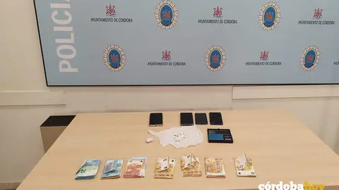 Material incautado por la Polic&iacute;a Local FOTO AYUNTAMIENTO DE C&Oacute;RDOBA