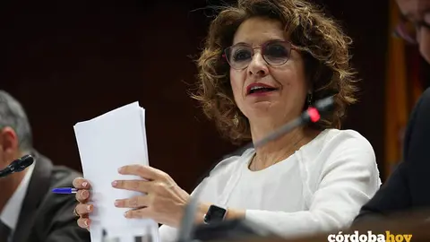 La vicepresidenta primera y ministra de Hacienda, Mar&iacute;a Jes&uacute;s Montero FOTO ALEJANDRO MART&Iacute;NEZ V&Eacute;LEZ / EUROPA PRESS