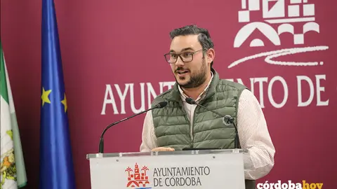 El concejal de Hacemos C&oacute;rdoba Iv&aacute;n Fern&aacute;ndez, en una imagen de archivo FOTO HACEMOS C&Oacute;RDOBA