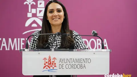 La viceportavoz del PSOE en el Ayuntamiento de C&oacute;rdoba, Mamen Gonz&aacute;lez FOTO PSOE