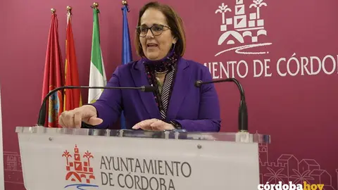 La teniente de alcalde delegada de Hacienda, Econom&iacute;a y Empleo del Ayuntamiento de C&oacute;rdoba, Blanca Torrent FOTO AYUNTAMIENTO DE C&Oacute;RDOBA