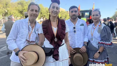 La candidata de Vox por C&oacute;rdoba a las elecciones andaluzas Paula Badanelli, en la Romer&iacute;a de Santo Domingo de C&oacute;rdoba FOTO VOX