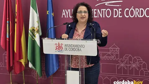 La concejal del PSOE en el Ayuntamiento de C&oacute;rdoba Alicia Moya FOTO PSOE