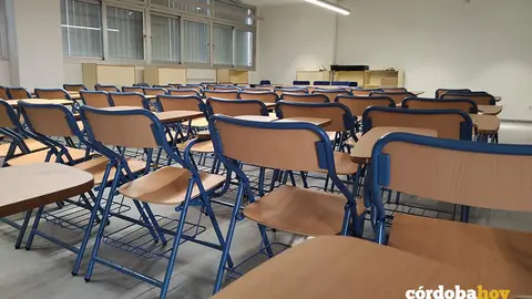 Interior de un aula de un colegio p&uacute;blico cordob&eacute;s FOTO EUROPA PRESS